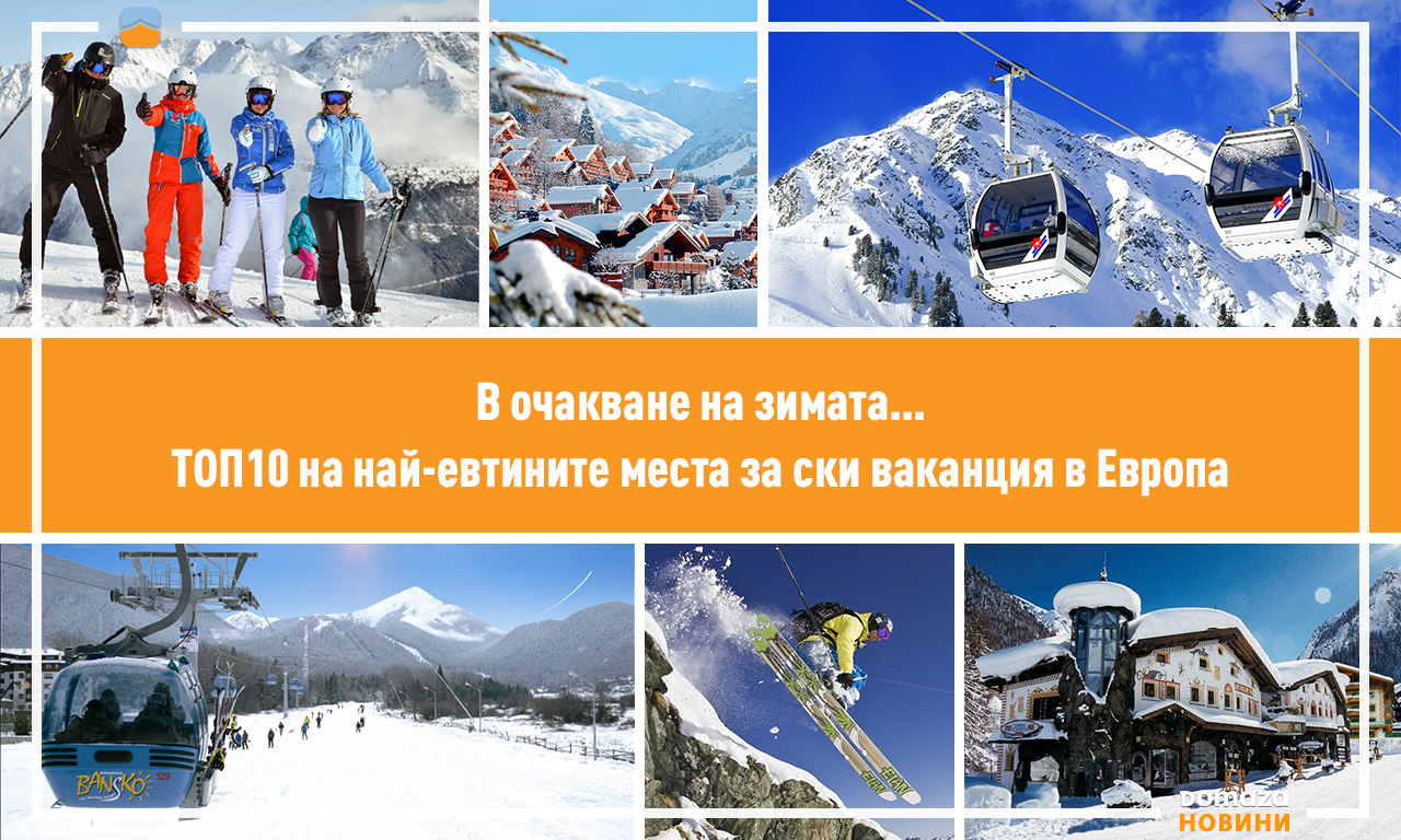 Най-високото място в класацията е отредено на българския град Банско - най-големият ски курорт в България и най-снежният в страната.